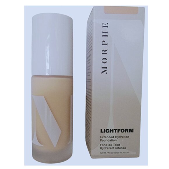 Morphe Lightform Extended Hydration Foundation ~ Light/Med 07W (Golden) 30ml NIB - Picture 5 of 13